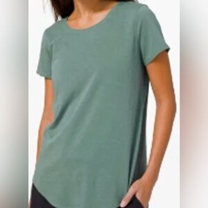 Lululemon Love Crew III, size 4, Tidewater Teal